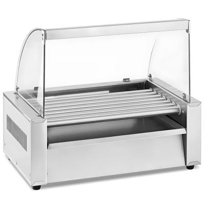 Захисний екран для грилю "хот-дог" Hurakan HKN-GW11M на 11 роликів