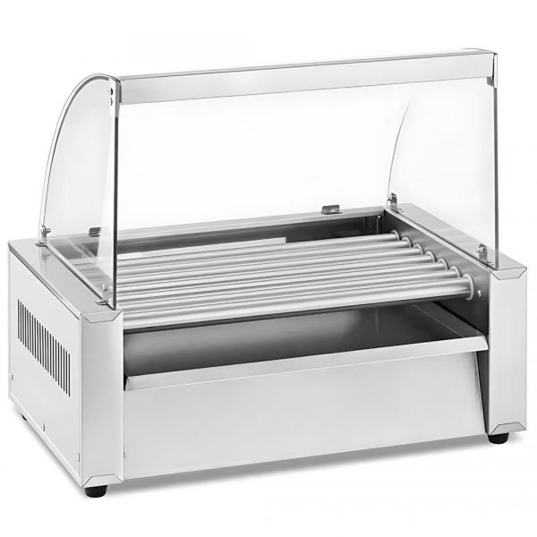 Захисний екран для грилю "хот-дог" Hurakan HKN-GW9M на 9 роликів