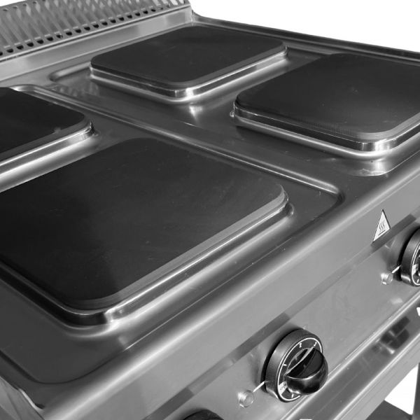 Плита Apach APRE-77T/PL електрична 4-конфорочна настільна