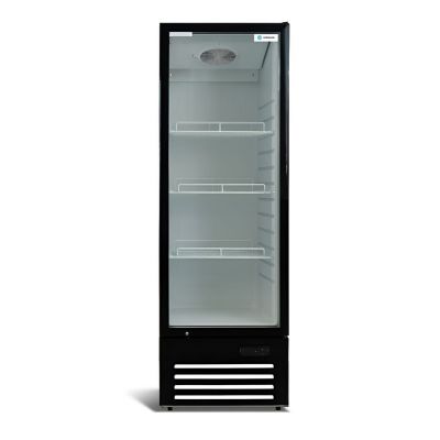 Шафа холодильна Hurakan HKN-BC356 скляні розпашні двері