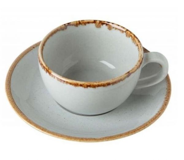 Porland Seasons Gray Чашка чайна 200 мл з блюдцем 160 мм в наборі