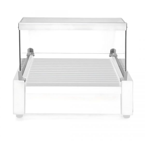 Захисний екран для грилю "хот-дог" Hurakan HKN-GW9M на 9 роликів