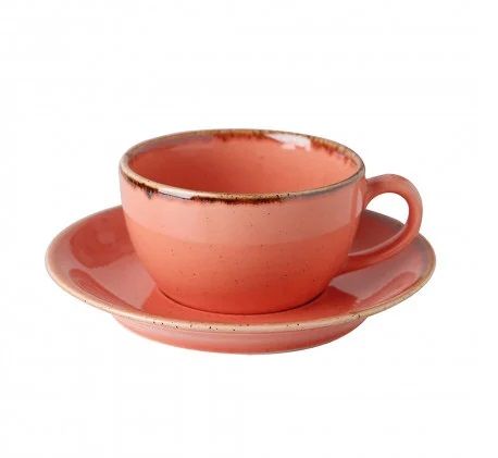Porland Seasons Orange Чашка чайна 200 мл з блюдцем 160 мм в наборі