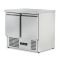 Стіл холодильний Hurakan HKN-GXS2GN 2-х дверний з нижнім розміщенням агрегату
