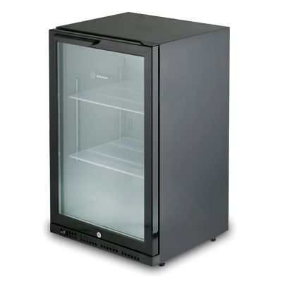 Шафа барна холодильна Hurakan HKN-DB125H на 115 л, скляні розпашні двері 865 мм