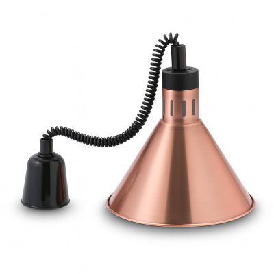 Лампа інфрачервона Hurakan HKN-DL800, 275 мм бронзова