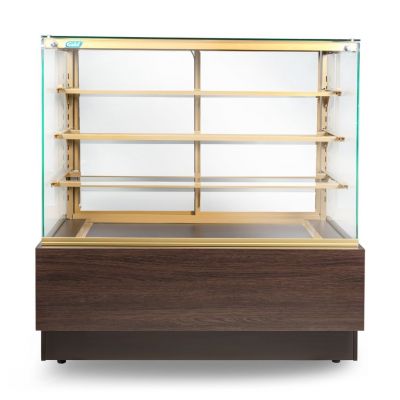Вітрина кондитерська Cold с-17 PN-w (з агр, wenge mag., бронза, контроль вологості)