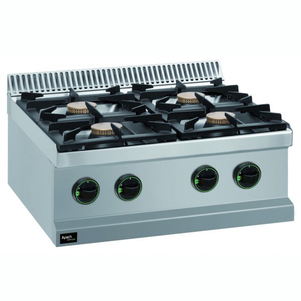 Плита Apach APRG-77T/PL газова 4-комфорочна настільна