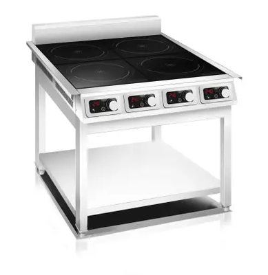 Плита індукційна HURAKAN HKN-D35FX4S PRO Плита індукційна HURAKAN HKN-D35FX4S PRO