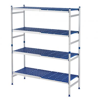 00950 Стелаж з розсувними полицями (89-135 см), h-167 см