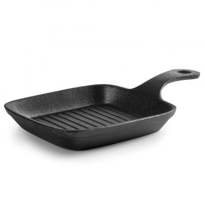 25776 Пательня-гриль чавунна 14х14х2,5 см