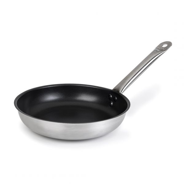 51629 Пательня н/ж з антипригарним покриттям d 28 cm, h 5.5 cm