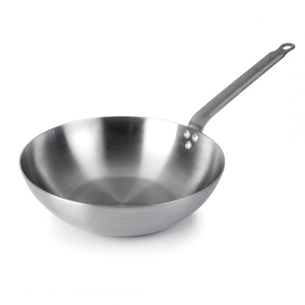 63828 Пательня WOK d 28 cм чорна сталь