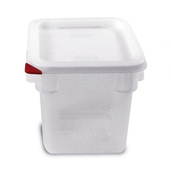 91861  Ємність для зберігання з кришкою 180x180x190  мм з поліпропілену, 4 л