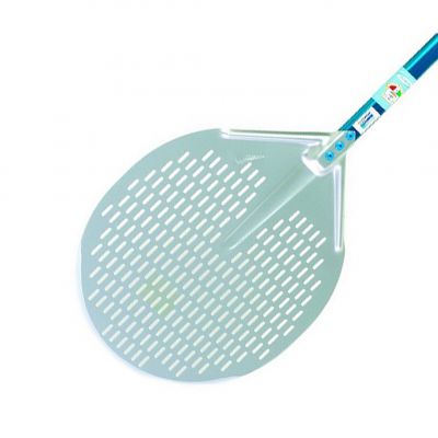 Лопата для піци 186 см кругла з перфорацією Gi.Metal