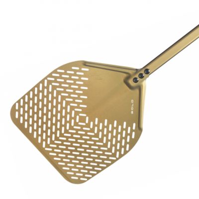 G-37RF Лопата для піци прямокутна перфорована GHA 36х36 см, ручка 150 см, повний розмір 190 см