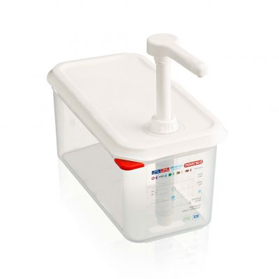 01358 Диспенсер для соусу 1/4, 4,3 л 265x162x190 мм (1 порція - 30 мл)