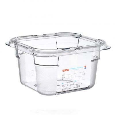 Гастроємність з полікарбонату GN 1/6 - 176х162х100  мм з полікарбонату 1,5 л