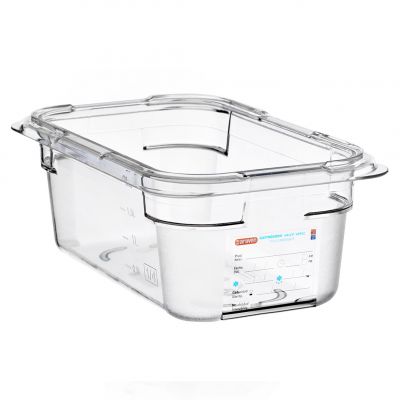 09817 Гастроємність 1/4 - 265х162х100  мм з полікарбонату 2,8 л