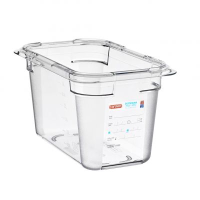 09818 Гастроємність 1/4 - 265х162х150  мм з полікарбонату 4,3 л