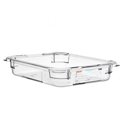 09821 Гастроємність 1/2 - 325х265х65  мм з полікарбонату 3,8 л