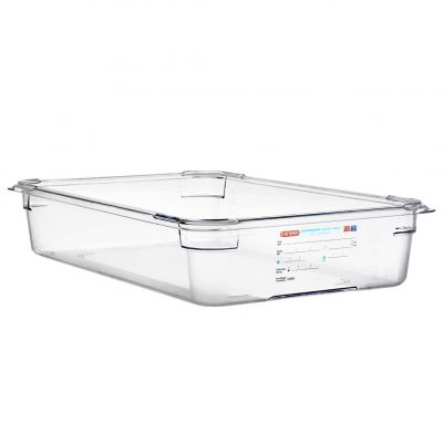 09827 Гастроємність 1/1 - 530х325х100  мм з полікарбонату 13 л