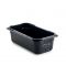 47819 Гастроємність 1/3 - 325х176х100  мм з полікарбонату чорна 3,7 л