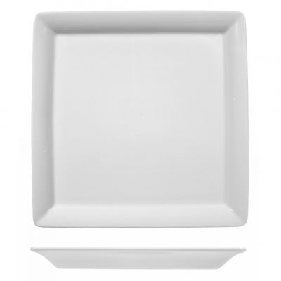 590405  Тарілка  квадратна 25x25 см серія "Buffet Gourmet"
