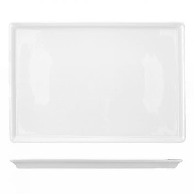 659428 Блюдо прямокутне для викладки 32,5х22,4х1,8 см серія "Buffet Gourmet"