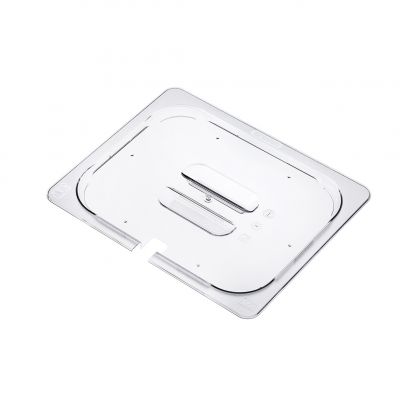 Кришка 1/2 з полікарбонату з прорізом для ложки