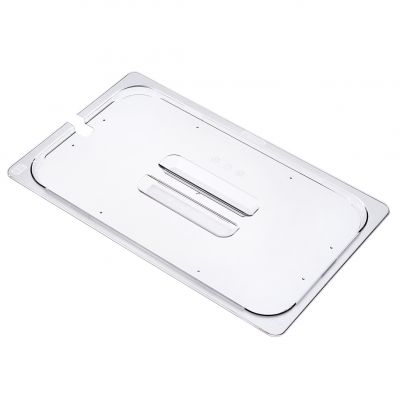 84062 Кришка 1/1 з полікарбонату з прорізом для ложки