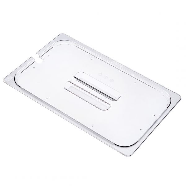 84062 Кришка 1/1 з полікарбонату з прорізом для ложки