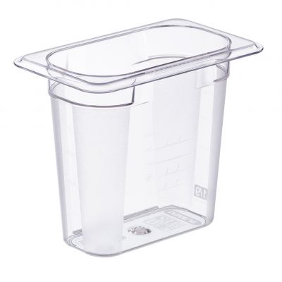 94012 Гастроємність 1/9 - 176х108х150 мм з полікарбонату 1,2 л