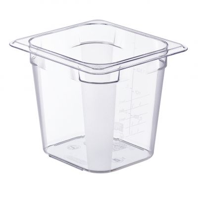 94017 Гастроємність 1/6 - 176х162х150 мм з полікарбонату 2.3 л