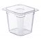 94017 Гастроємність 1/6 - 176х162х150 мм з полікарбонату 2.3 л