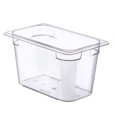 Гастроємність з полікарбонату GN 1/4 - 265х162х150 мм з полікарбонату 3,8 л