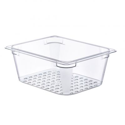 94076 Гастроємність 1/2 - 325х265х130 мм з полікарбонату перфорована