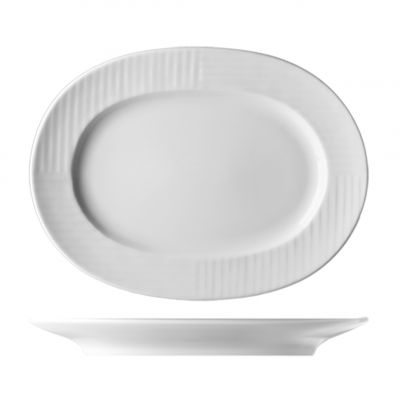 DIA3024 Блюдо овальне 24х18 см серія "Diana"