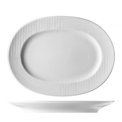 DIA3032 Блюдо овальне 32х24 см серія "Diana"