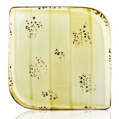 HA-SN-AR-30-KR Блюдо квадратне 23х23 см (діагональ 30 см), колір оливковий (Sun), серія "Harmony"