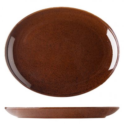 LSC3028 Блюдо овальне COCOA 28x22 см серія "Life style"