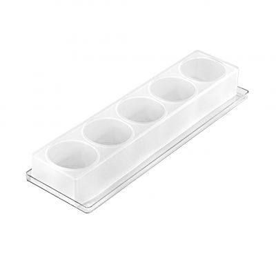 MUL1-70-45 Форма силіконова для тістечок + підставка d 70 мм, h 45 мм