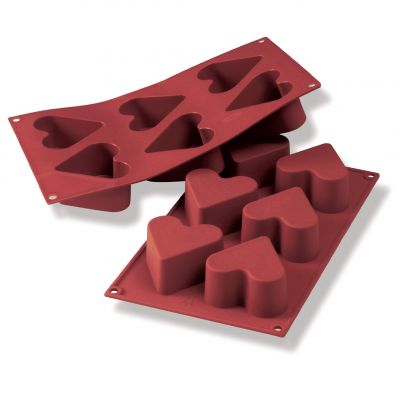 SF036/C Форма силіконова "серце" 65 мм, h 40 мм