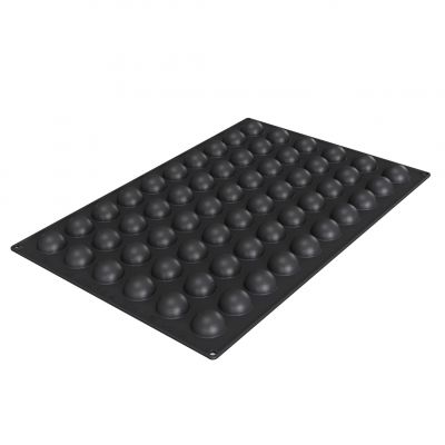 SQ075/YL Форма силіконова 600x400 мм, "напівсфера" d 42 h 22 mm, 20 ml x 60 tot. 1200 ml;