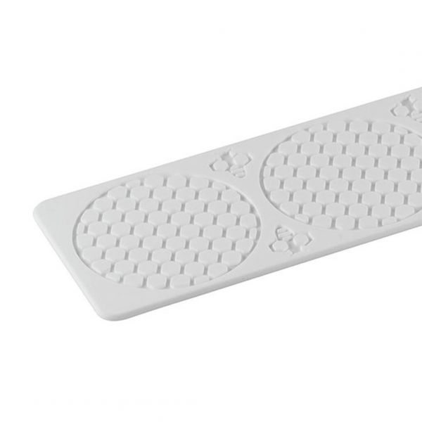 ALVEOLE 3 Силіконовий килимок "медові соти" Ø75 h2мм + 21x17,75 мм (5x3мл+8x0,5мл = 19мл), форма 400