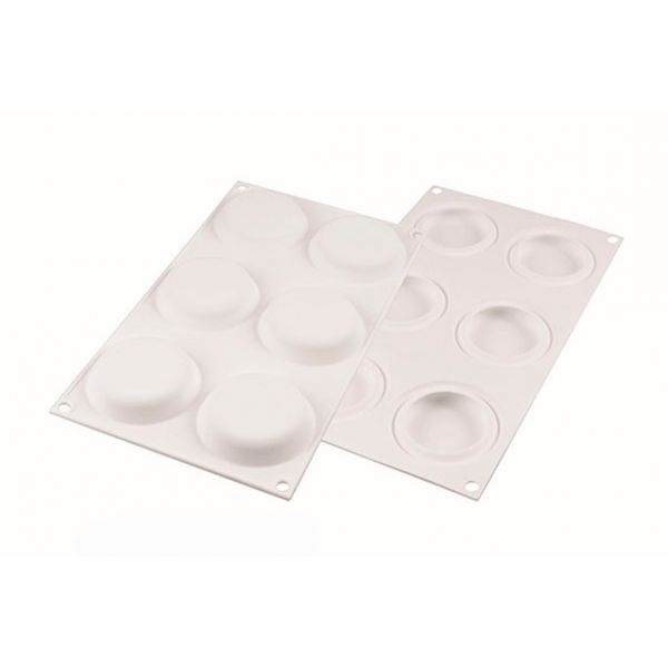 DECOR ROUND 50 Форма силіконова "круг" Ø67 h 15 мм (50мл x 6)