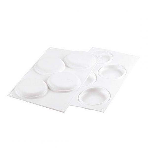 DECOR ROUND 80 Форма силіконова "круг" Ø85 h 15 мм (80 мл x 4)