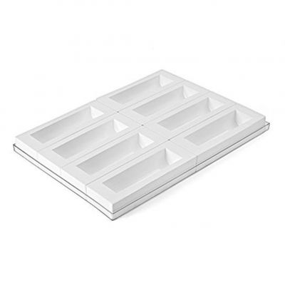 INSERT BUCHE/8 Набір форм силіконових 8 шт. 220X60 мм, h50 мм + таця