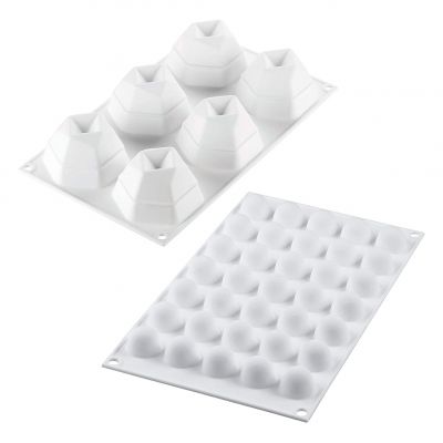 KIT COSMOS 105 Набір силіконових форм  2 шт. Ø65 h45 mm, Ø22 h20 mm