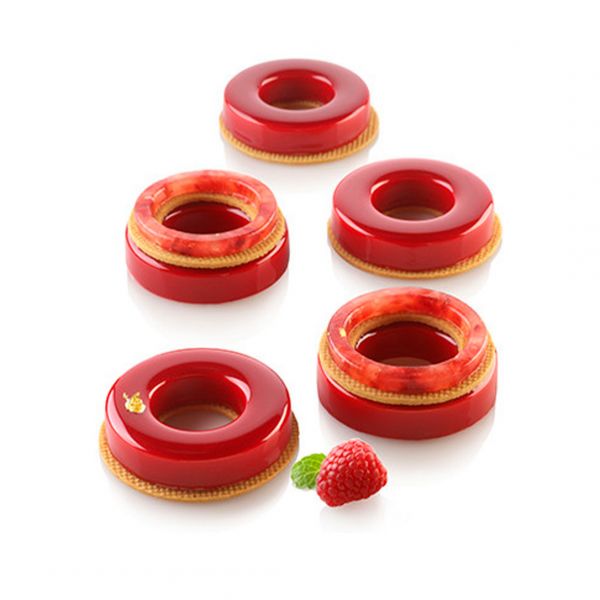 KIT LOOP 32 Набір силіконових форм Ø 60/31 h 13 мм + каттер